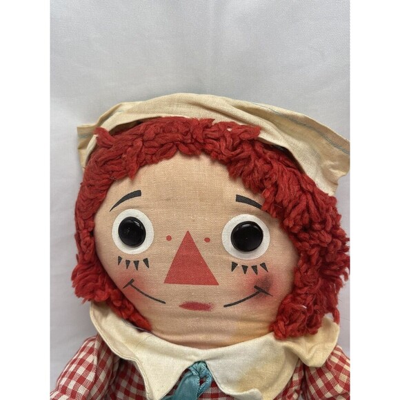 Vintage Knickerbocker 1970s Raggedy Andy Doll 14” Super Rare - Picture 2 of 15
